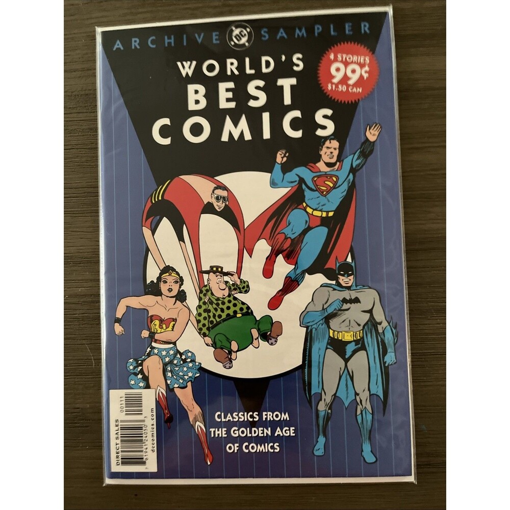 World's Best Comics Golden Age Sampler #1 One-Shot ~ NEAR MINT NM ~ 2003 DC